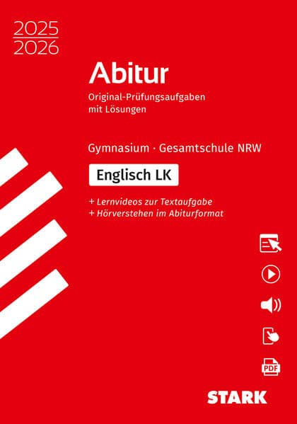 STARK Englisch LK - Abitur 2025/2026 NRW - Prüfungsvorbereitung