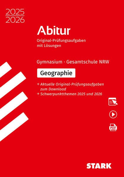 STARK Geographie GK/LK - Abitur 2025/2026 NRW - Prüfungsvorbereitung