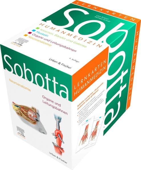Sobotta Lernkarten Anatomie für die Humanmedizin