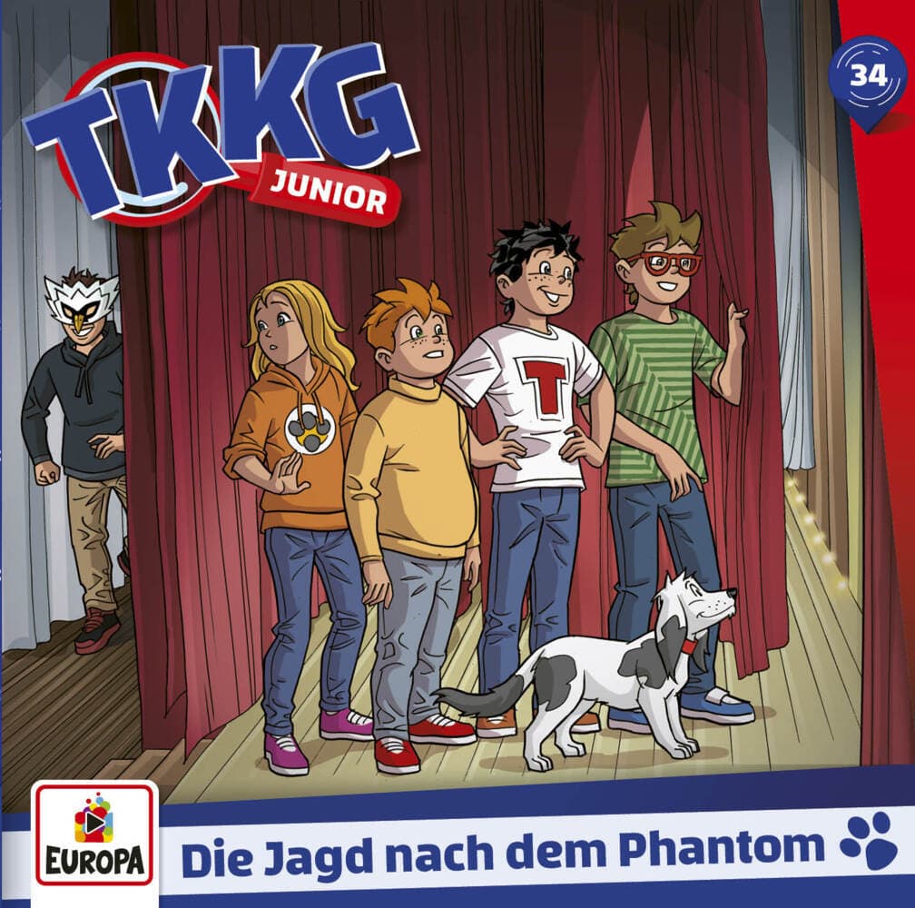 TKKG Junior - Die Jagd nach dem Phantom,1 Audio-CD