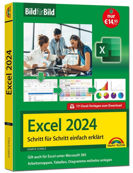 Excel 2024 Bild für Bild erklärt