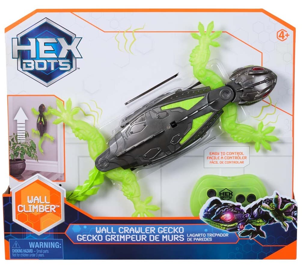 Hexbots Wall Crawler Gecko RC (Wandkriechender Gecko)