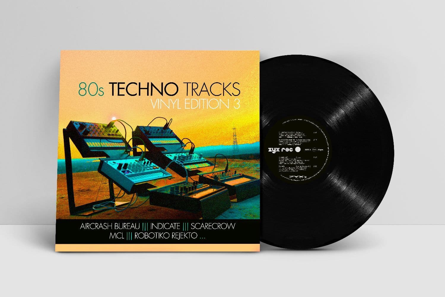 80s Techno Tracks - Vinyl Edition,1 Schallplatte