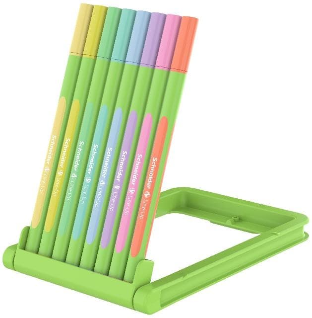 Schneider Fineliner Line-Up pastell, 8er Set