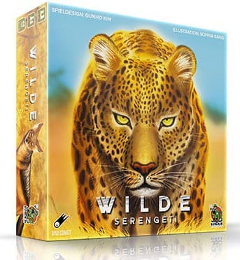 Kobold Spieleverlag 1027487 - Wilde Serengeti, Familienspiel