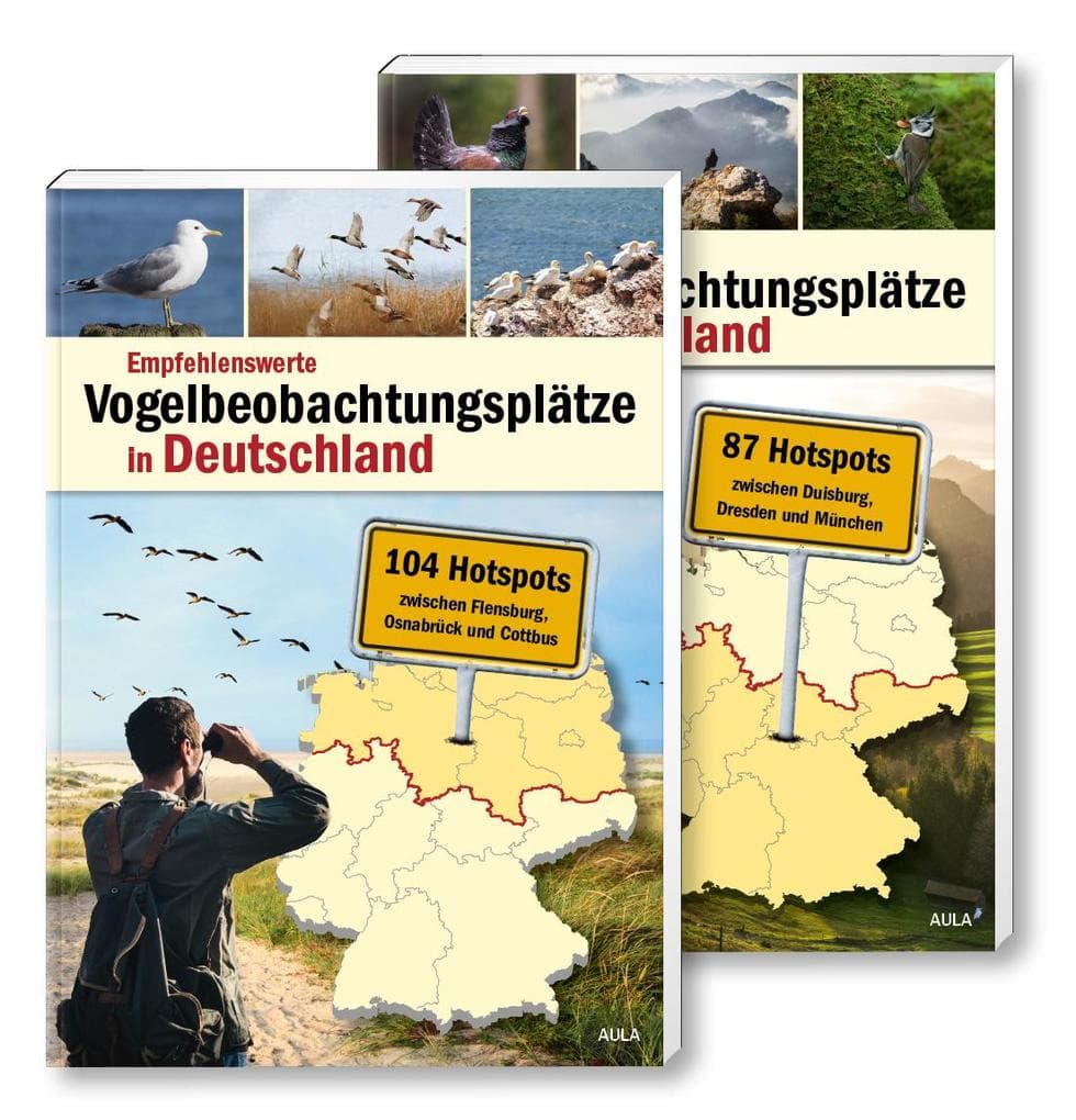 Empfehlenswerte Vogelbeobachtungsplätze in Deutschland im Set. 2 Bde
