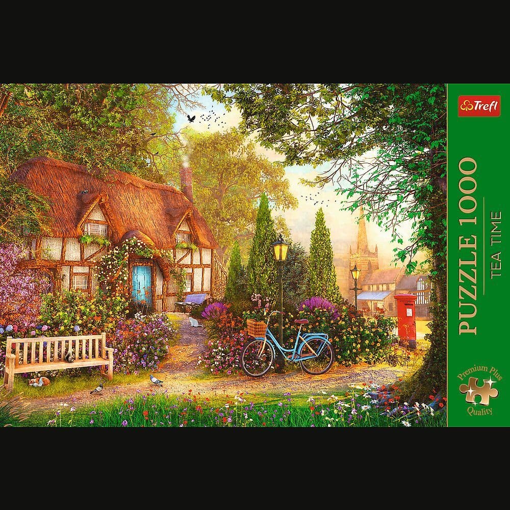 PuzzlePremiumPlus1000 CottagemitReetdach