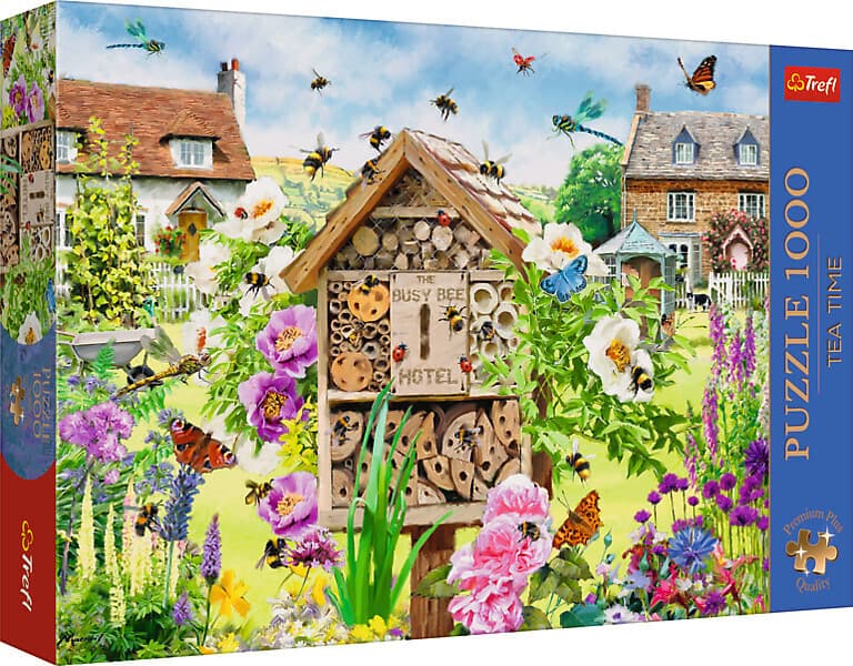 Tea Time: A Home for Bees