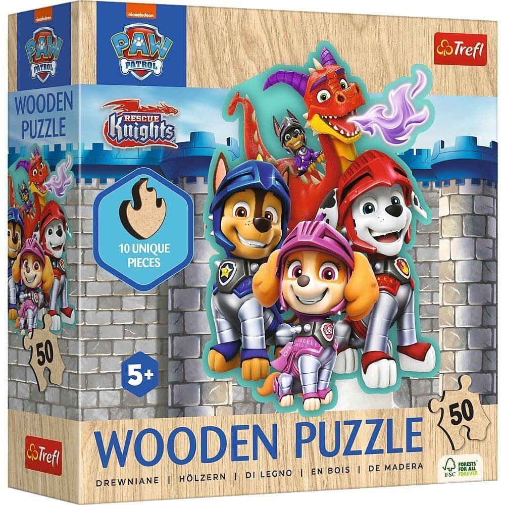 Holz Puzzle Junior 50 - Paw Patrol