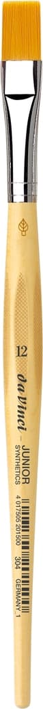 da Vinci Pinsel Junior Synthetics flach, Serie 304 Gr. 12