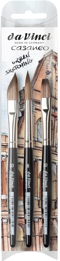 da Vinci Pinselset CASANEO XS, 3er Set