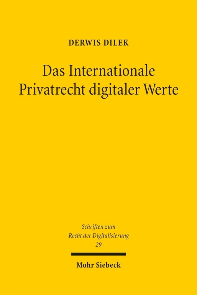 Das Internationale Privatrecht digitaler Werte
