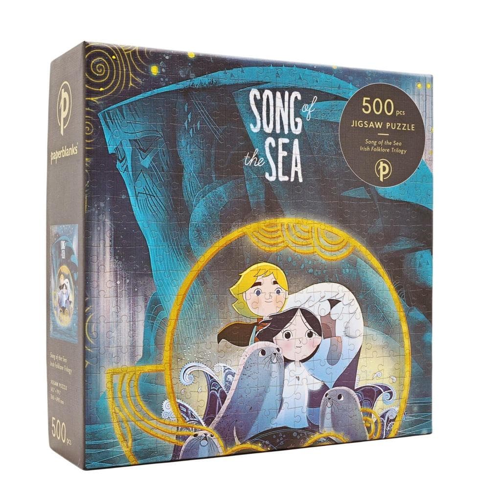 Song of the Sea 500 Piece Jigsaw Puzzle, Cartoon Saloon Collection by Paperblanks (Irish Folklore Trilogy)