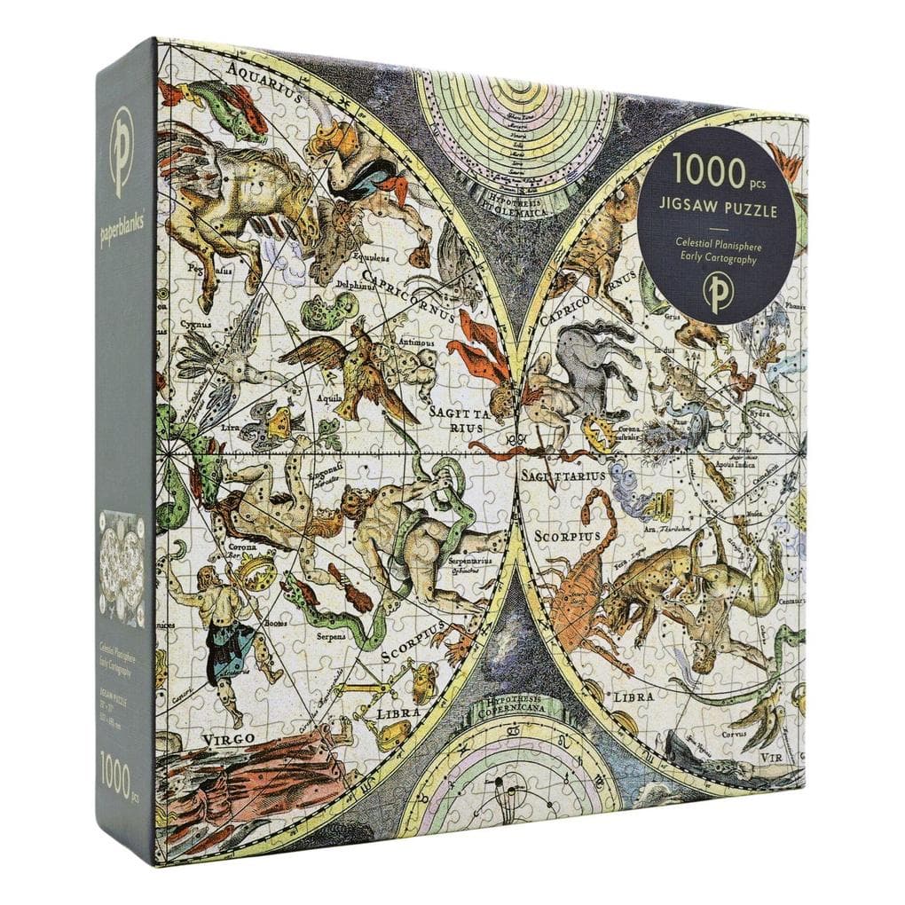 Celestial Planisphere 1000 Piece Jigsaw Puzzle by Paperblanks (Early Cartography)