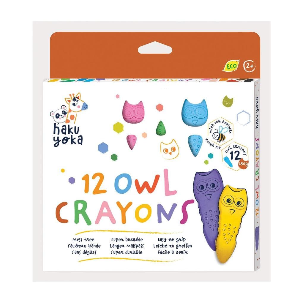 Haku Yoka - Figur-Wachsmalkreiden Eule