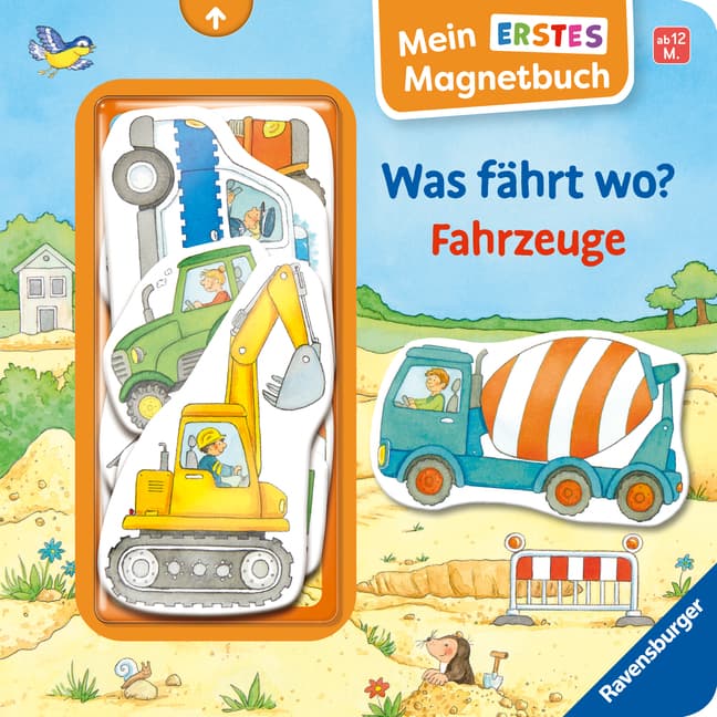 1.	Sandra Grimm: Mein erstes Magnetbuch - Was fährt wo? Fahrzeuge