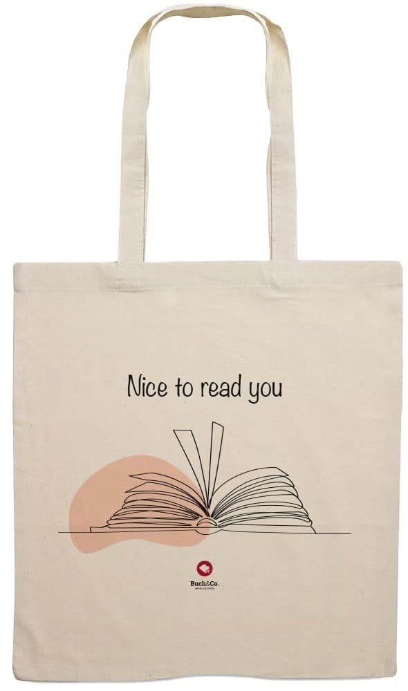 Buch & Co. Baumwolltasche Lesen