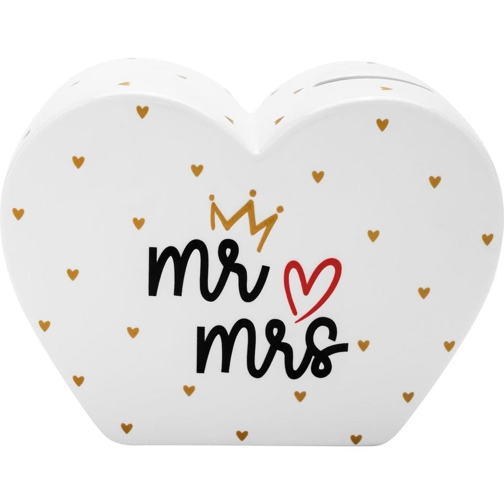 Spardose Motiv Hochzeit Mr & Mrs