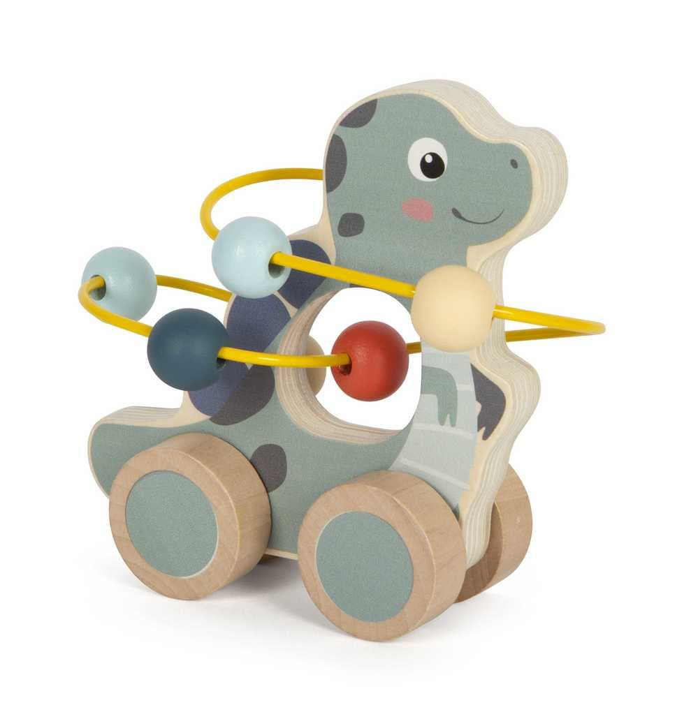 Schiebetier mit Motorikschleife Dino