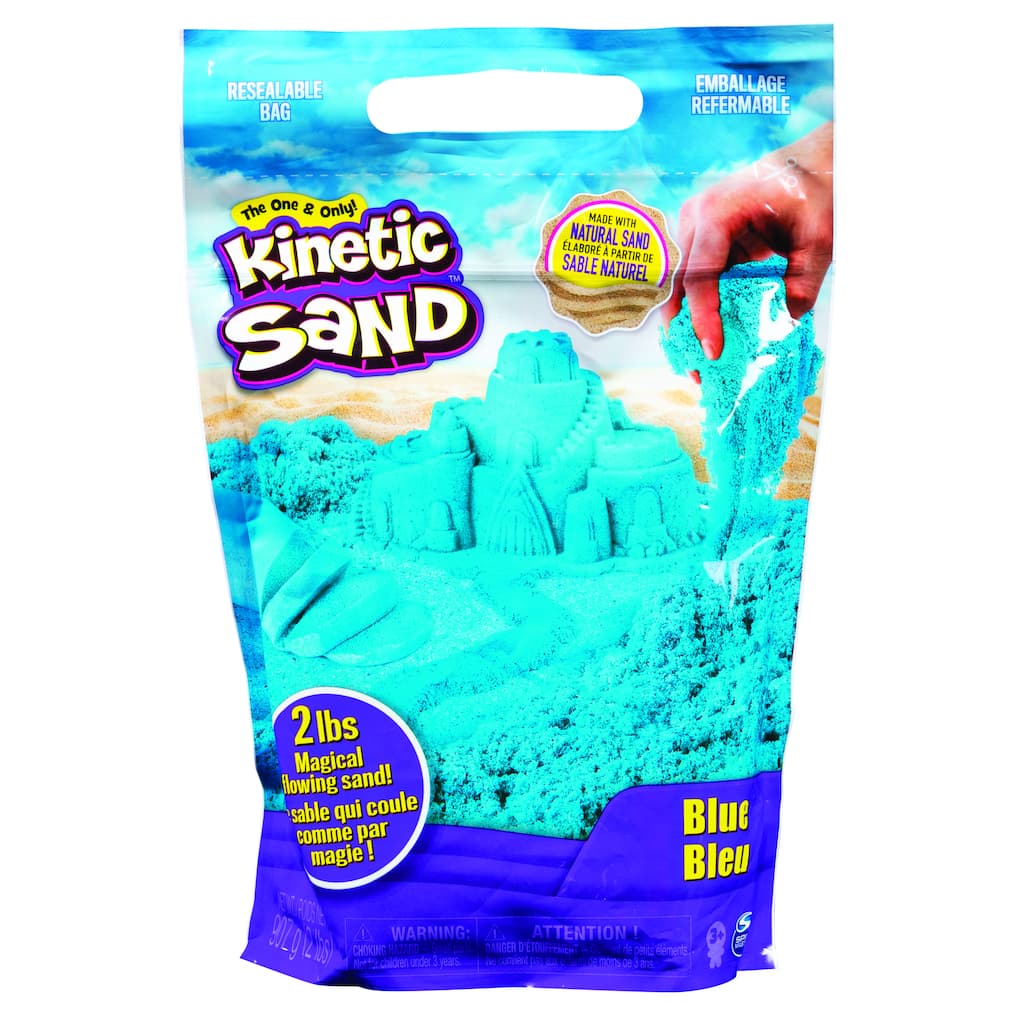 Spin Master - Kinetic Sand - Colour Bag Blau (907g)