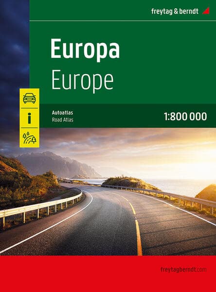freytag & berndt Autoatlas Europa 1:800.000