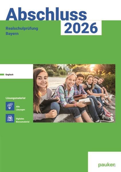 Abschluss 2026 - Realschule Bayern - Lösungsband - Englisch