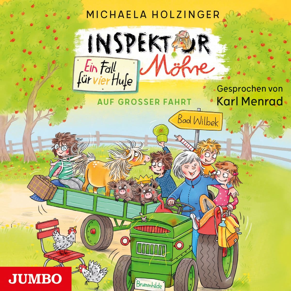 Inspektor Möhre - Ein Fall für vier Hufe. Auf großer Fahrt (Band 3 [Ungekürzt])