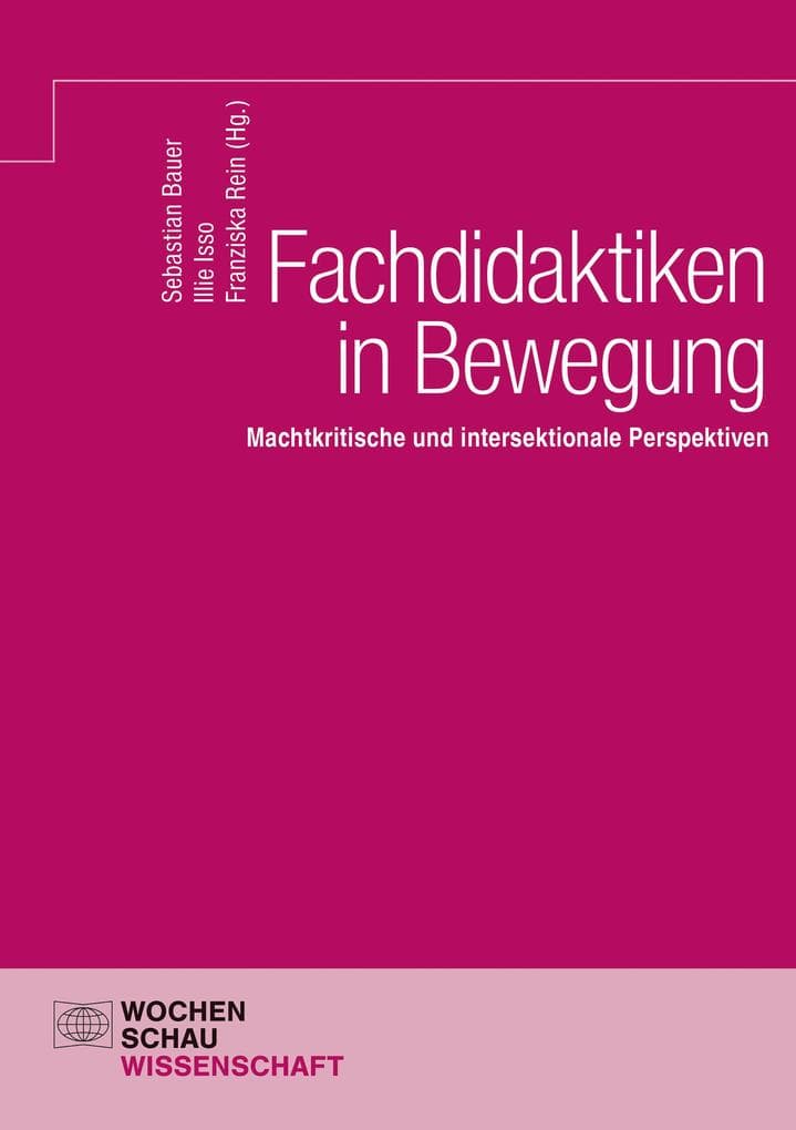 Fachdidaktiken in Bewegung