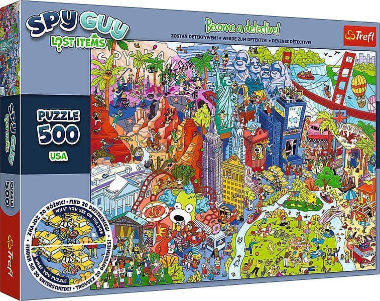 Puzzle 500 Spy Guy USA