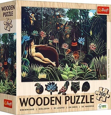 Holz Puzzle 200 - Holz - Der Traum / Henri Rousseau