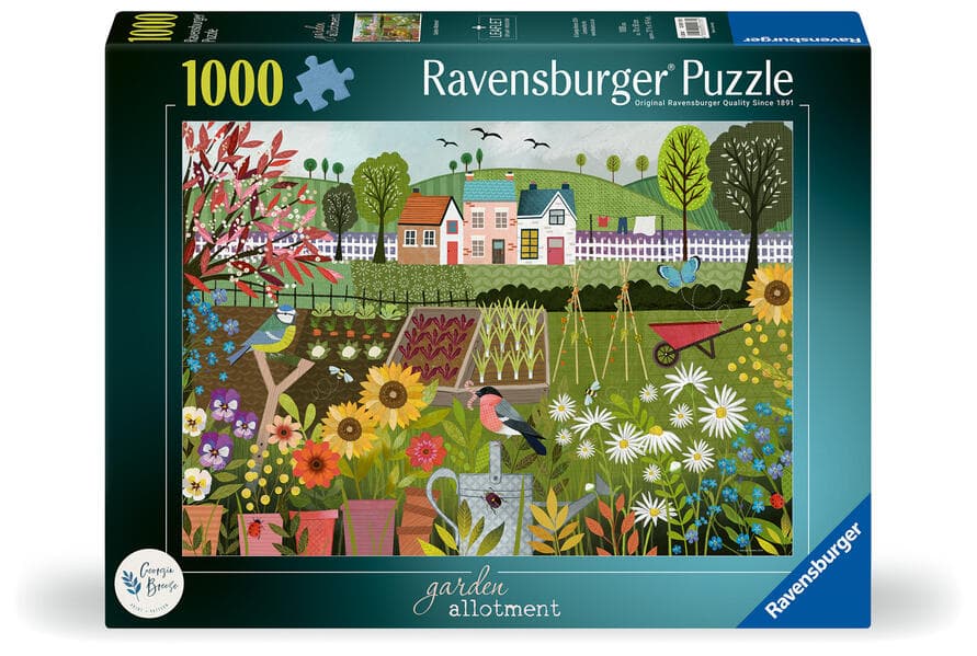 Erwachsenenpuzzle 1000 Teile - Schrebergarten