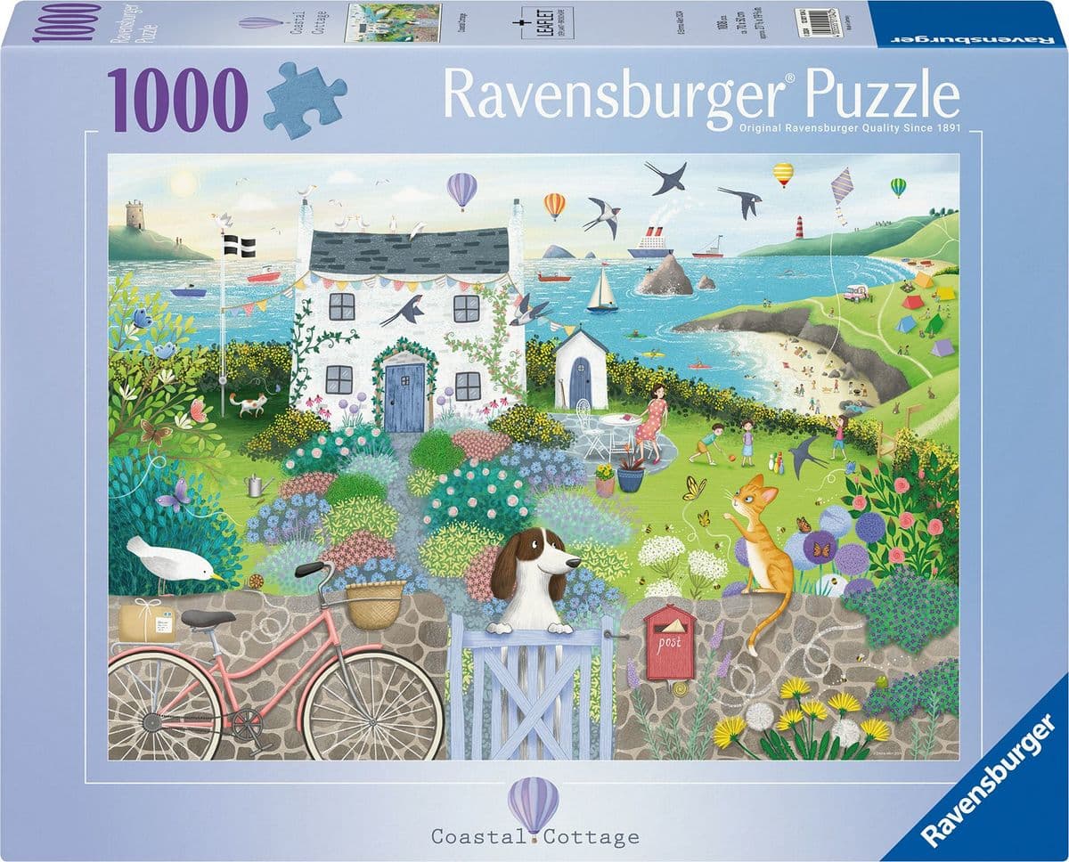 Erwachsenenpuzzle 1000 Teile - Haus an der Küste