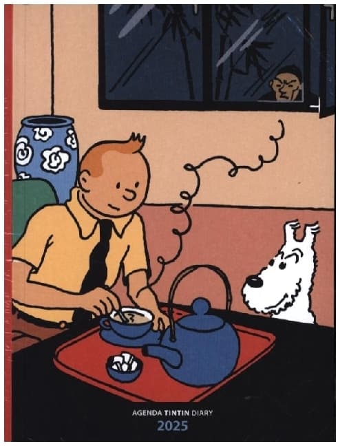 Tim & Struppi Agenda 2025 Groß