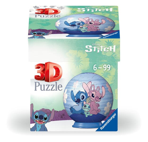 3D Puzzle-Ball Disney Stitch & Angel