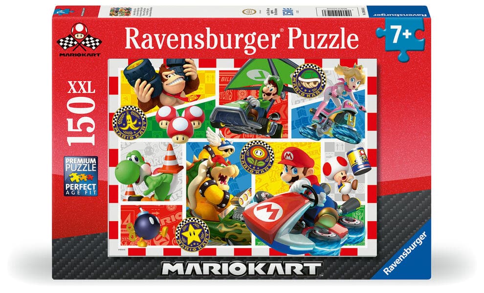 Kinderpuzzle 150 XXL Teile - Mario Kart - Spaß mit Mario Kart