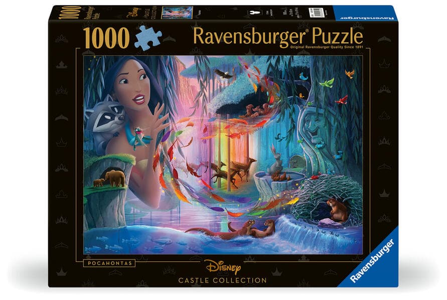 Erwachsenenpuzzle 1000 Teile - Disney Prinzessinnen - Disney Castle: Pocahontas