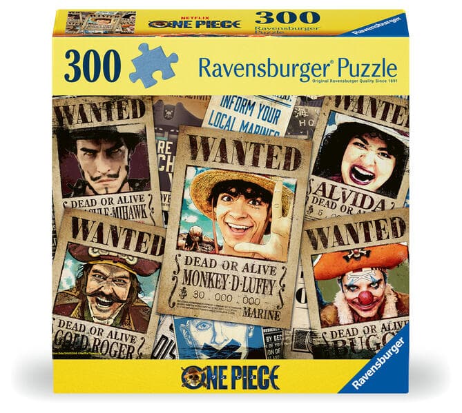 Erwachsenenpuzzle 300 Teile - One Piece - Wanted!