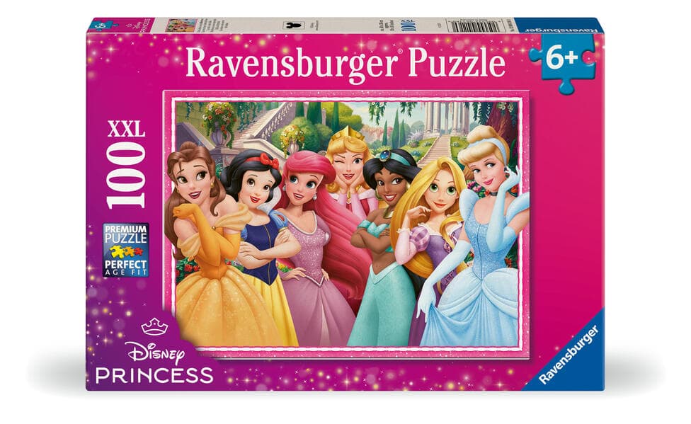 Kinderpuzzle 100 XXL Teile - Disney Prinzessinnen - Das Leben ist ein Märchen