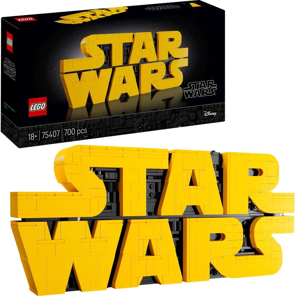 LEGO® Star Wars 75407 Logo aus LEGO-Steinen