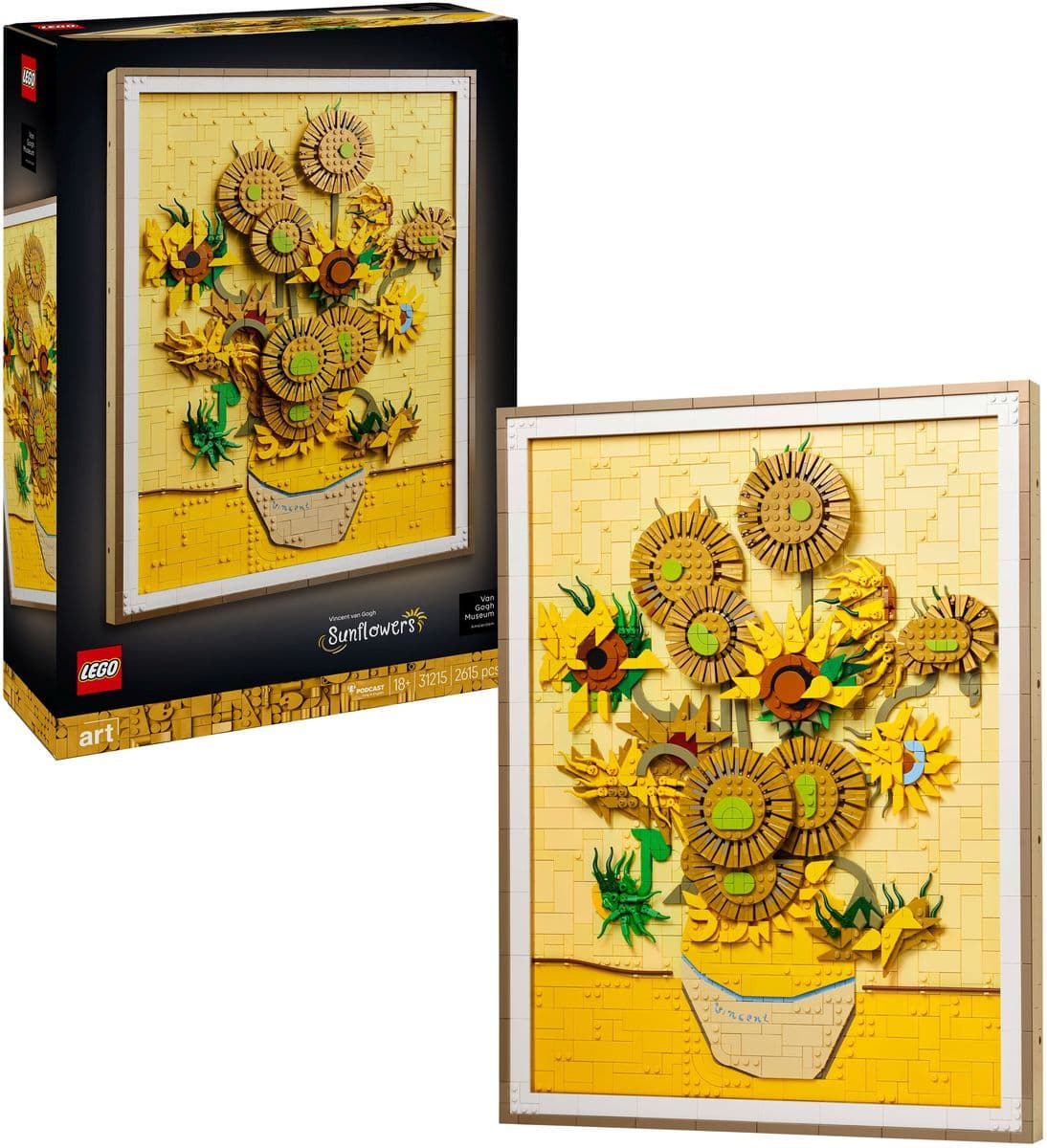 LEGO® ART 31215 Vincent van Gogh - Sonnenblumen