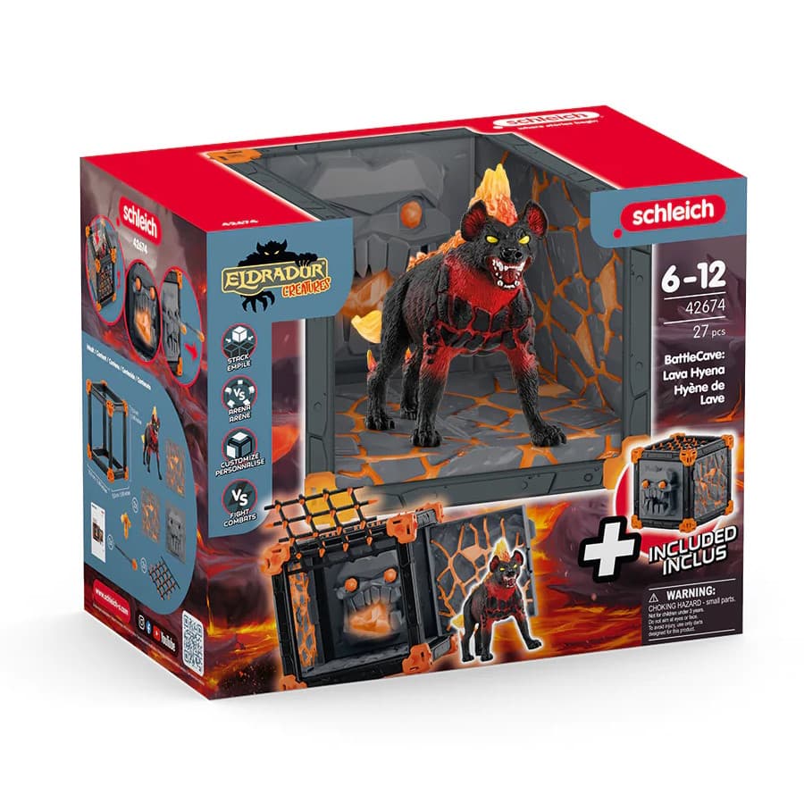 Schleich - Eldrador Creatures - BattleCave Lavahyäne