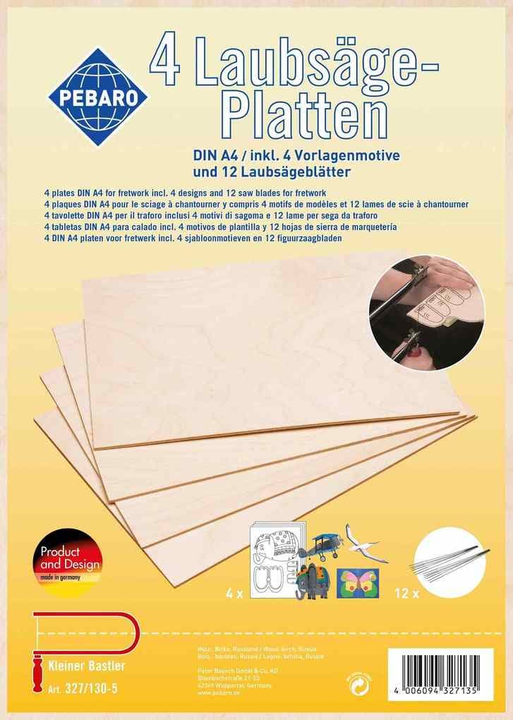 Pebaro - Laubsäge-Sperrholzplatten