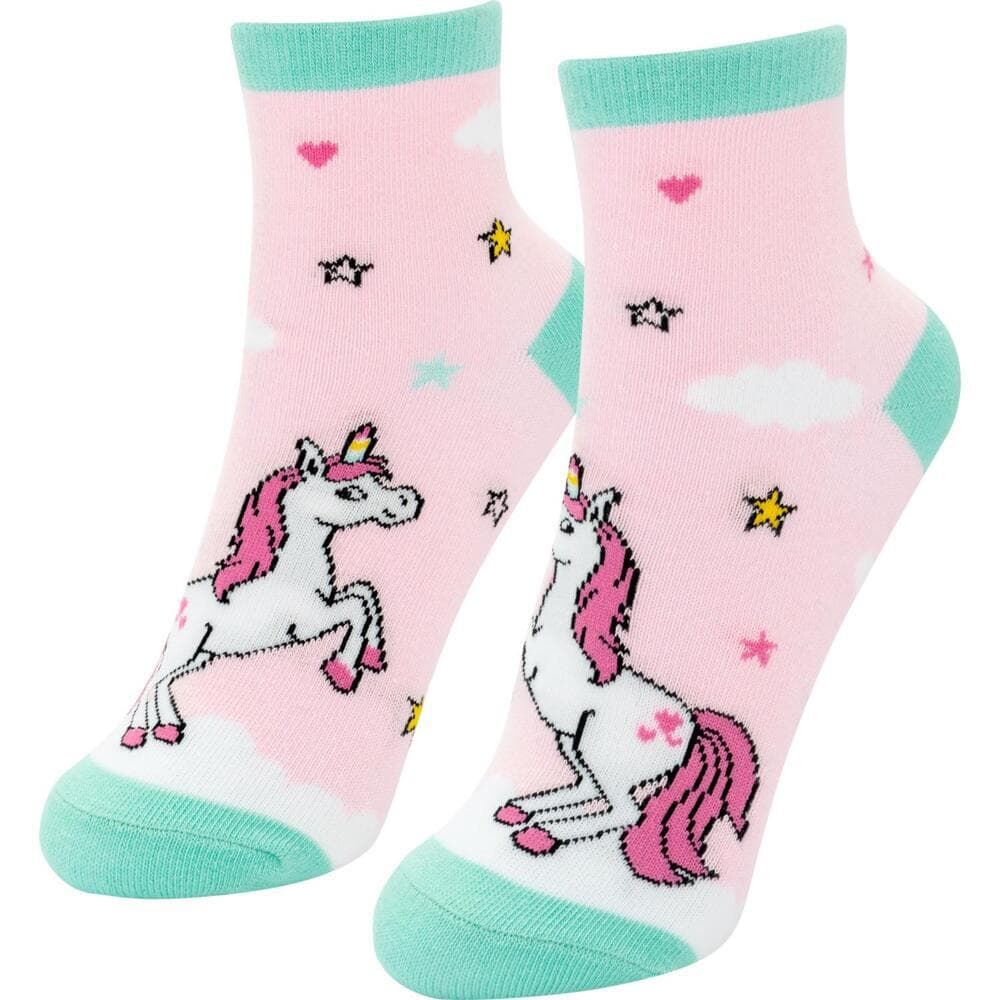 Zaubersocken Motiv "Einhorn"