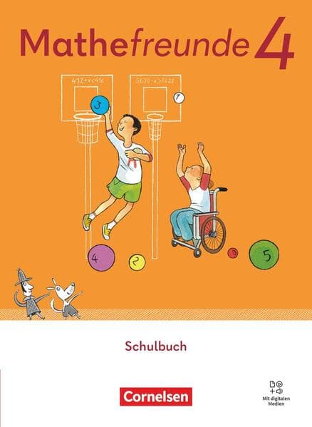 Mathefreunde 4. Schuljahr - Allgemeine Ausgabe 2022 - Schulbuch mit Kartonbeilagen und "Das kann ich schon!"-Heft
