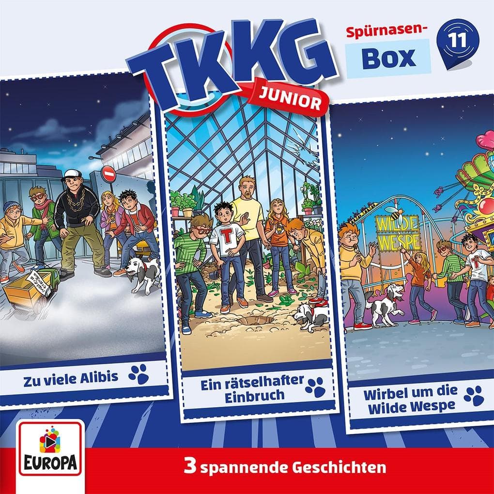 TKKG Junior Spürnasen-Box Folgen 31-33 (3 Audio-CDs)
