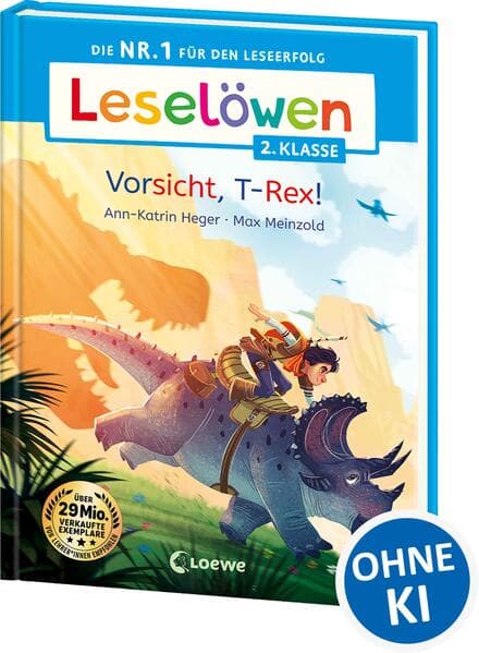 Leselöwen 2. Klasse - Vorsicht, T-Rex!