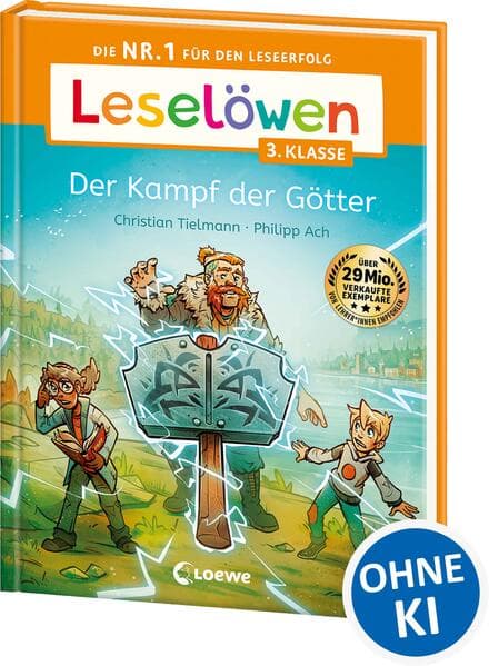 Leselöwen 3. Klasse - Der Kampf der Götter