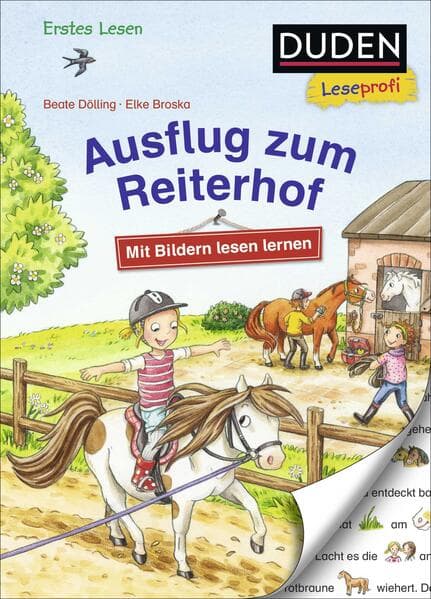 Duden Leseprofi - Mit Bildern lesen lernen: Ausflug zum Reiterhof, Erstes Lesen