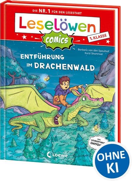 Leselöwen Comics 1. Klasse - Entführung im Drachenwald