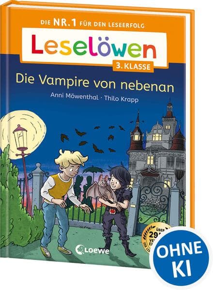 Leselöwen 3. Klasse - Die Vampire von nebenan